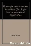 Ecologie des insectes forestiers