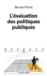 L'évaluation des politiques publiques.