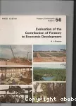 Evaluation of the contribution of forestry to economic development.