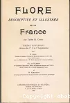 Flore descriptive et illustrée de la France. (Supplément n°6).