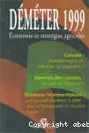 DEMETER 1999 : économie et stratégies agricoles