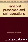 Transport processes and unit operations.