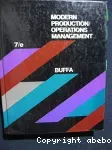 Modern production. Operations management.