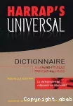 Harrap's universal. Dictionnaire Allemand-Français / Français-Allemand.